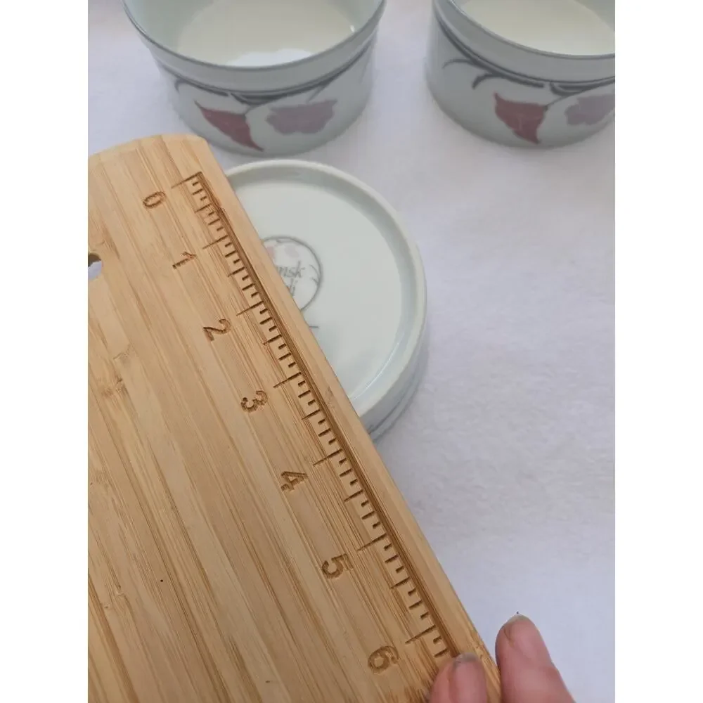 Set of 3 Vintage Dansk Tivoli Belle Fleurs Ramekins No Chips